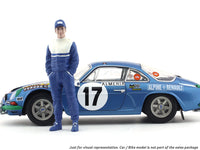 Racing Legend 90s A Damon Hil inspired 1:18 American Diorama Figure for scale models