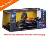 Pre Order : 2025 RedBull RB-21 No. 1 Bahrain GP 1:43 Bburago licensed Formula 1 diecast scale model