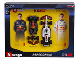 2025 Oracle Red Bull RB21 Twin Pack 1:43 Max Verstappen Bburago Licensed F1 Diecast