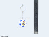 Real Madrid football white keyring / keychain