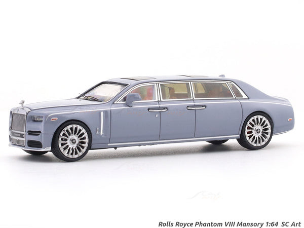 Rolls Royce Phantom VIII Mansory 1:64 SC Art diecast scale model car miniature