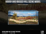 Rough and Rugged Hill scene Diorama 1:64 MoreArt with Acrylic Case | Diecast Display Scene | Buy in India