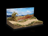 Rough and Rugged Hill scene Diorama 1:64 MoreArt with Acrylic Case | Diecast Display Scene | Buy in India