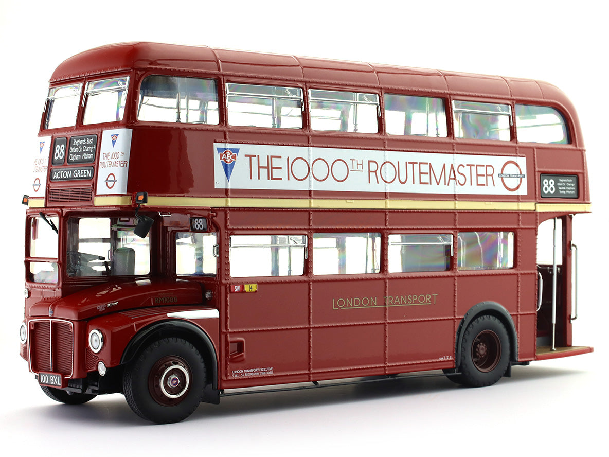 Routemaster RM1000 100 BXL 1:24 Sunstar Diecast Scale Model Bus ...