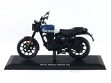 Royal Enfield Hunter 350 Rebel Blue 1:12 Maisto Licensed Diecast Scale Model Bike Collectible | Modern Roadster Motorcycle | Buy in India