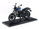 Royal Enfield Hunter 350 Rebel Blue 1:12 Maisto Licensed Diecast Scale Model Bike Collectible | Modern Roadster Motorcycle | Buy in India
