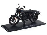 Keychain & Royal Enfield New Classic 350 Stealth Black 1:12 Maisto licensed diecast scale