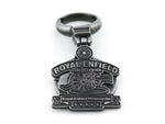 Royal Enfield Type 2 Grey color metal keyring / keychain