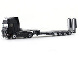 Scania 580S Flatbed Black 1:64 TimeMicro diecast scale model car miniature car collectible