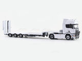 Scania 580S Flatbed White 1:64 TimeMicro diecast scale model car miniature car collectible