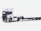 Scania 580S Flatbed White 1:64 TimeMicro diecast scale model car miniature car collectible