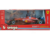 2024 Ferrari SF24 #16 Charles Leclerc Miami GP 1:18 Bburago & Coffee mug set