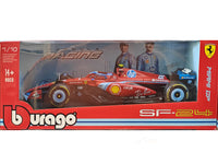 2024 Ferrari SF24 #55 Carlos Sainz Miami GP 1:18 Bburago diecast Formula 1 model car