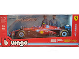 2024 Ferrari SF24 #55 Carlos Sainz Miami GP 1:18 Bburago diecast Formula 1 model car