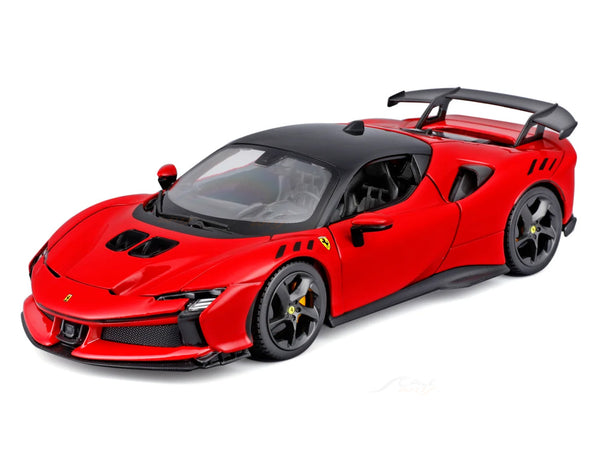 Ferrari SF90 XX Stradale 1:24 Bburago Licensed Diecast Scale Model Car with Acrylic Cover