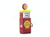 Shell Gasoline 1:18 Greenlight fuel gas pump miniature scale model