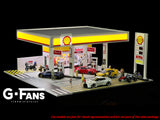 Shell Gas Station Diorama 1:64 G Fans Display Diorama | Japanese Street Scene | Buy in India