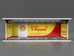 Shell Parking Diorama 1:64 Moreart scale model diorama