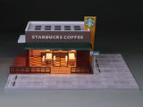 Starbucks Coffee Shop 1:64 MoreArt Diorama with LED Lights | Diecast Display