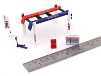 Honda Racing garage tool set 1:64 Tarmac Works scale model diorama