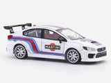 Subaru WRX-STI Martini with figure 1:64 Time Micro Diecast Scale Model Car Miniature