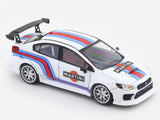Subaru WRX-STI Martini with figure 1:64 Time Micro Diecast Scale Model Car Miniature