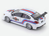 Subaru WRX-STI Martini with figure 1:64 Time Micro Diecast Scale Model Car Miniature