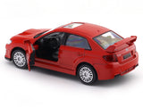 Subaru WRX STi Red 1:33-42 RMZ City licensed pull back car scale model