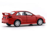 Subaru WRX STi Red 1:33-42 RMZ City licensed pull back car scale model