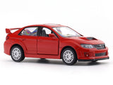 Subaru WRX STi Red 1:33-42 RMZ City licensed pull back car scale model
