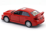 Subaru WRX STi Red 1:33-42 RMZ City licensed pull back car scale model