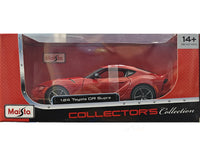 Toyota GR Supra red 1:24 Maisto licensed diecast Scale Model car