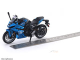 Suzuki GSX-8R blue 1:18 Maisto licensed diecast scale model bike collectible