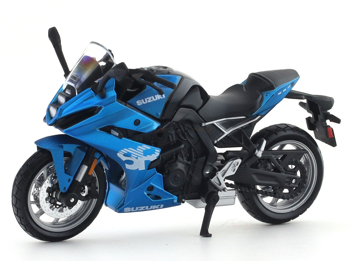 Suzuki GSX-8R blue 1:18 Maisto licensed diecast scale model bike