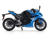 Suzuki GSX-8R blue 1:18 Maisto licensed diecast scale model bike collectible