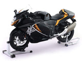 Suzuki Hayabusa GSX 1300R black 1:6 light and sound scale Model bike collectible