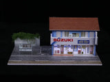 Suzuki Store 1:64 MoreArt Diorama with LED Lights | Scale Model Display Collectible
