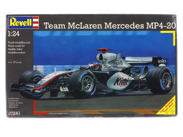 Team Mclaren Mercedes MP4-20 1:24 Revell plastic car model kit