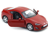 Toyota 86 Red 1:33-42 RMZ City licensed pull back car scale model