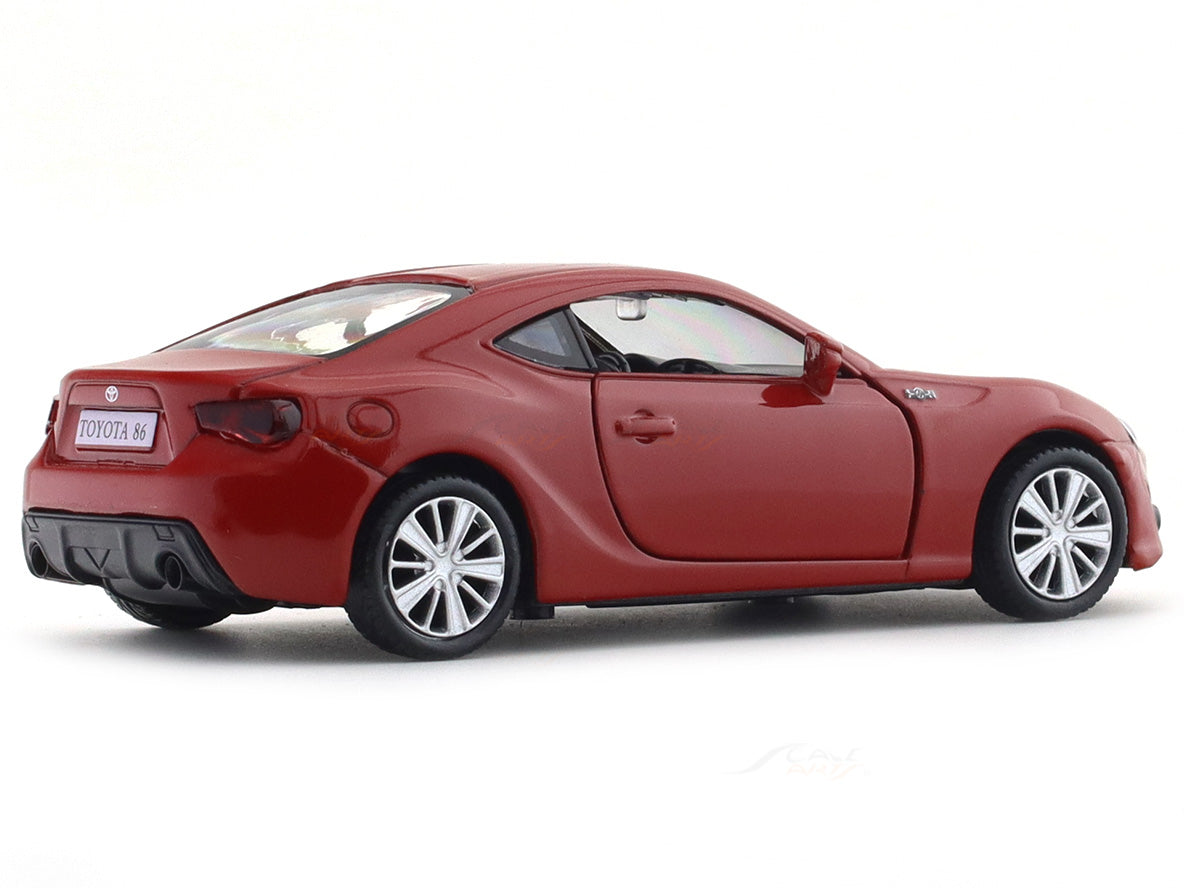 Toyota 86 Red 1:33-42 RMZ City licensed pull back car scale model