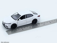 Toyota Camry white 1:32 RMZ City 5 inch pullback diecast scale model car