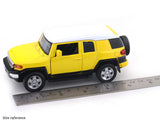 Toyota FJ Cruiser Yellow 1:32 licensed diecast Scale Model car collectible
