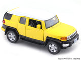 Toyota FJ Cruiser Yellow 1:32 licensed diecast Scale Model car collectible