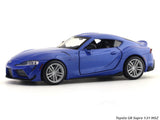 Toyota GR Supra blue 1:31 MSZ licensed pullback diecast Scale Model car collectible