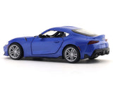 Toyota GR Supra blue 1:31 MSZ licensed pullback diecast Scale Model car collectible