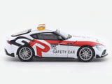 Toyota GR Supra Red Safety car 1:64 Time Micro Diecast Scale Model Car Miniature