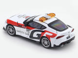Toyota GR Supra Red Safety car 1:64 Time Micro Diecast Scale Model Car Miniature