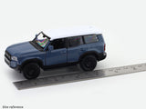 Toyota Land Cruiser 250 Prado blue 1:33-42 RMZ City licensed pull back car scale model