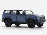 Toyota Land Cruiser 250 Prado blue 1:33-42 RMZ City licensed pull back car scale model