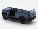 Toyota Land Cruiser 250 Prado blue 1:33-42 RMZ City licensed pull back car scale model